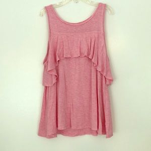 Soft Light Pink Sleeveless Top